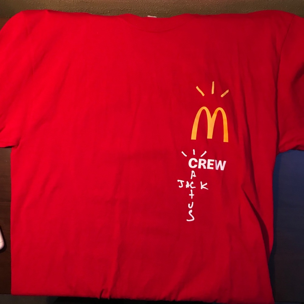 Travis Scot x McDonalds T shirt